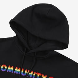 Fila Community 54 Collabohood - Miesten Hoodie - Mustat | FI-18399